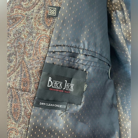 Black Jack - Designer Men’s Jacket - Picture 7 of 8